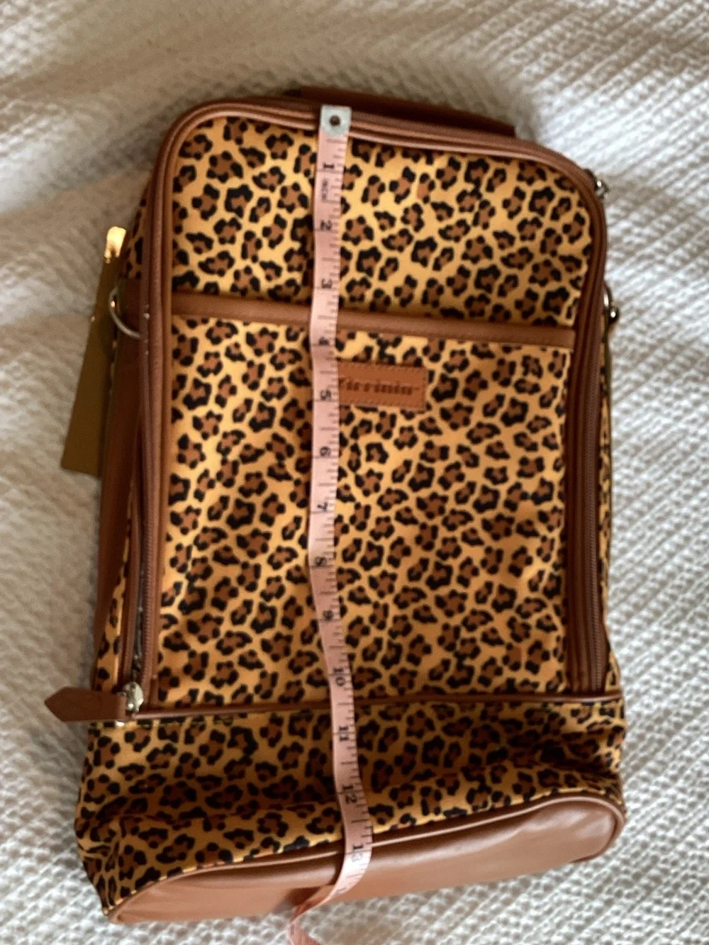 Leopard‎ Print Brown wine  LunchBox - Picture 3 of 4